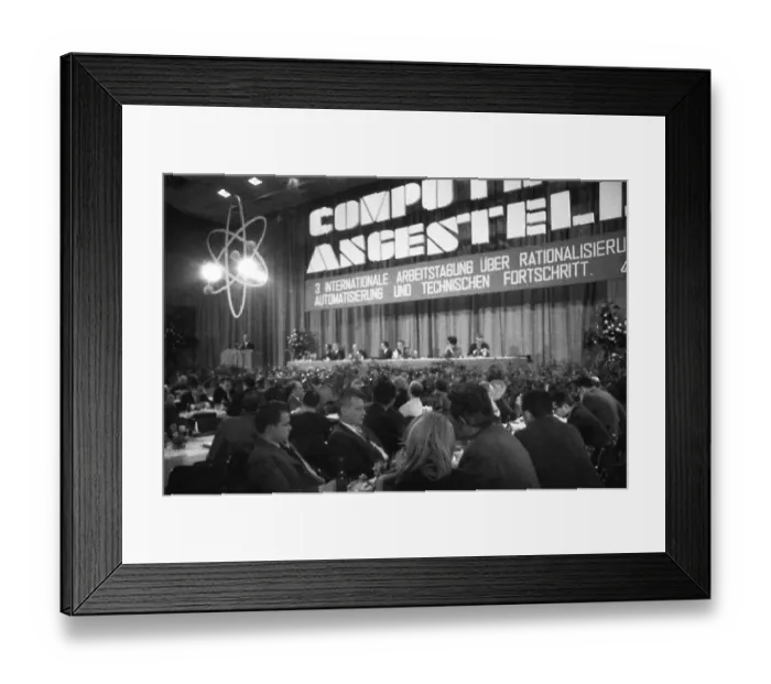 Framed Print : The influence of the computer on society