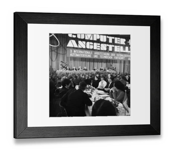 Framed Print : The influence of the computer on society