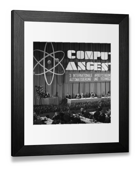 Framed Print : The influence of the computer on society