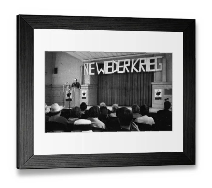 Framed Print : The Anti-War Day, here on 01. 09