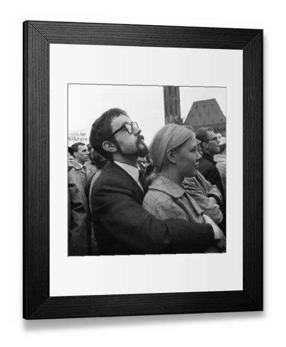 Framed Print : The Congress Emergency of Democracy was a first significant manifestation of trade unions