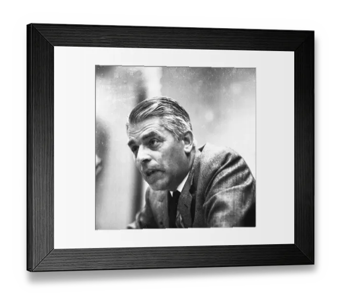 Framed Print : Congress of the student organisation SDS Sozialisischer Deutscher Studentenbund at the University of Frankfurt / M
