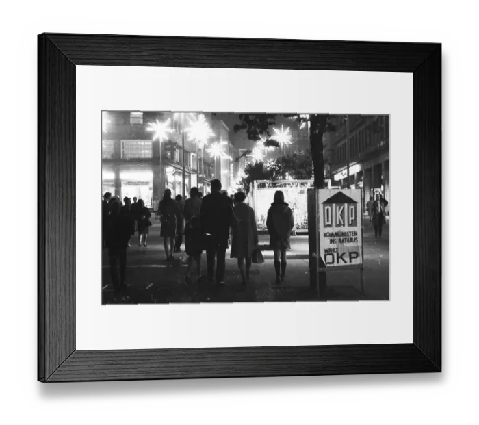 Framed Print : The Light Weeks in the city of Essen Framed Print : The Light Weeks in the city of Essen