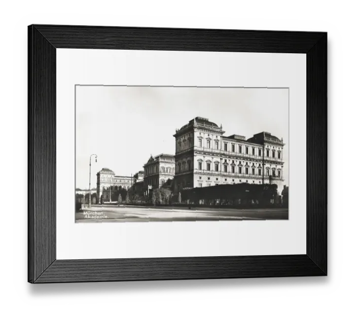 Framed Print : Academy of the fine arts about 1937 Munich Upper Bavaria Germany