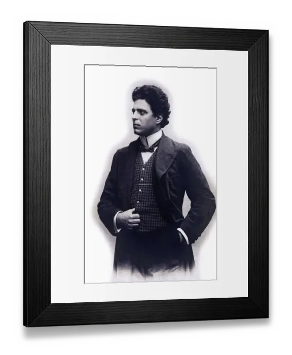 Framed Print : Historic portrait, Pietro Mascagni