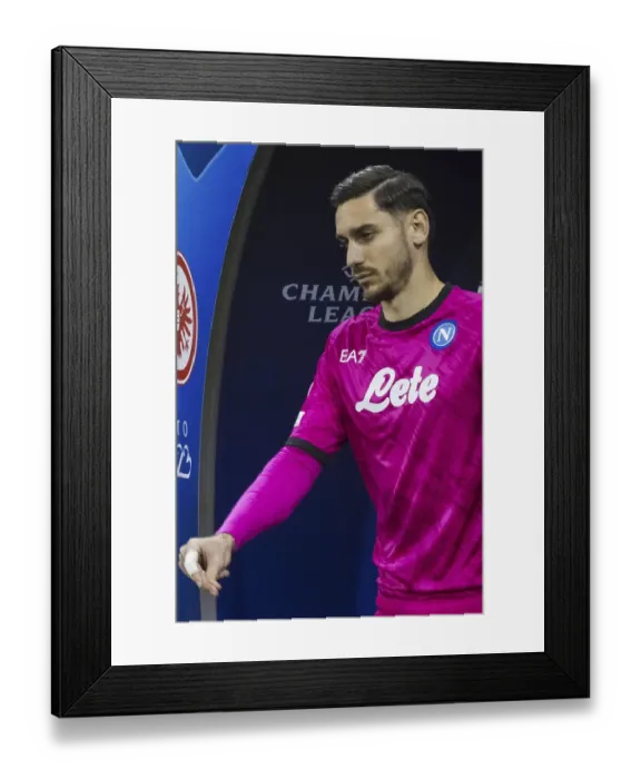 Framed Print : Alex MERET (SSC Napoli)