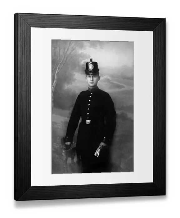 Framed Print : Mining, worker in uniform, 1920s Framed Print : Mining, worker in uniform, 1920s