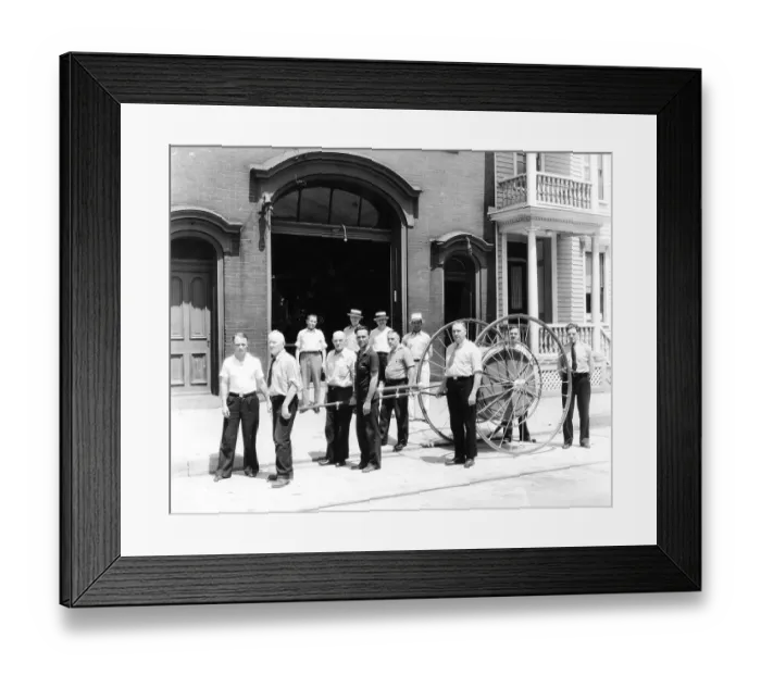 Framed Print : Cable laying, 1960s, exact location unknown