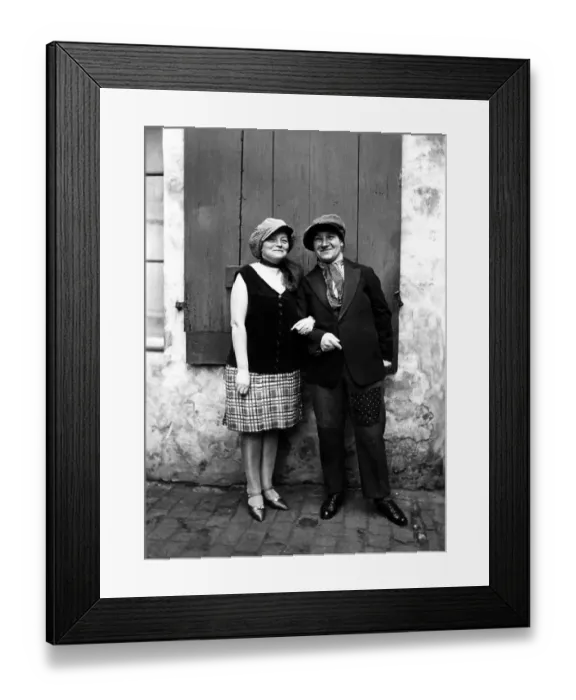 Framed Print : Two women dressed as men, 1930s, Germany, Europe