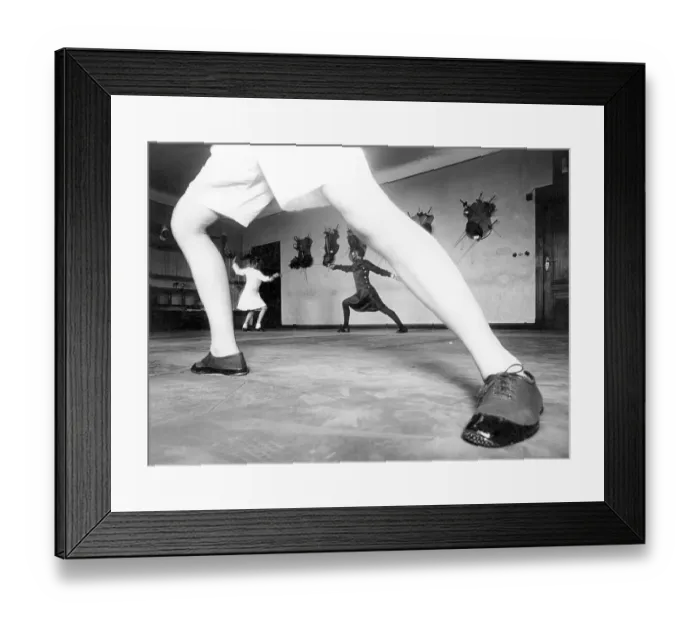 Framed Print : Legs of a fencer, sports, fencing