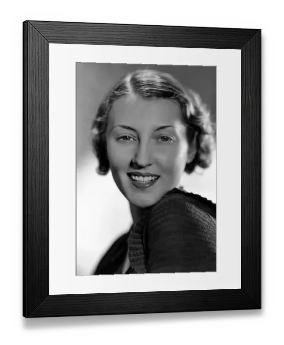 Framed Print : Portrait of a beautiful laughing woman