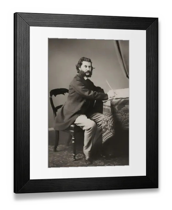Framed Print : Johann Baptist Strauss II, 1825 - 1899 Framed Print : Johann Baptist Strauss II, 1825 - 1899