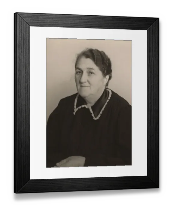 Framed Print : Historical picture, old woman, portrait Framed Print : Historical picture, old woman, portrait
