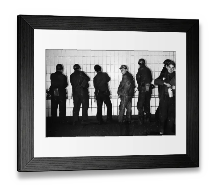 Framed Print : Closed collieries, colliery ruins