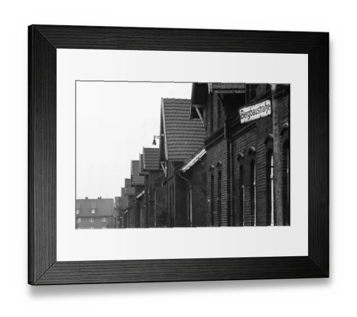 Framed Print : Closed collieries, colliery ruins