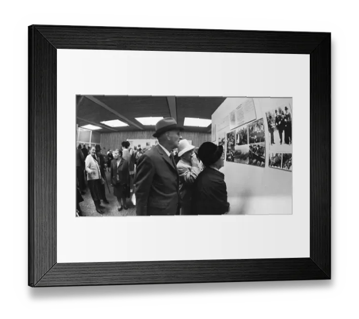 Framed Print : Displaced persons, displaced persons meetings Framed Print : Displaced persons, displaced persons meetings
