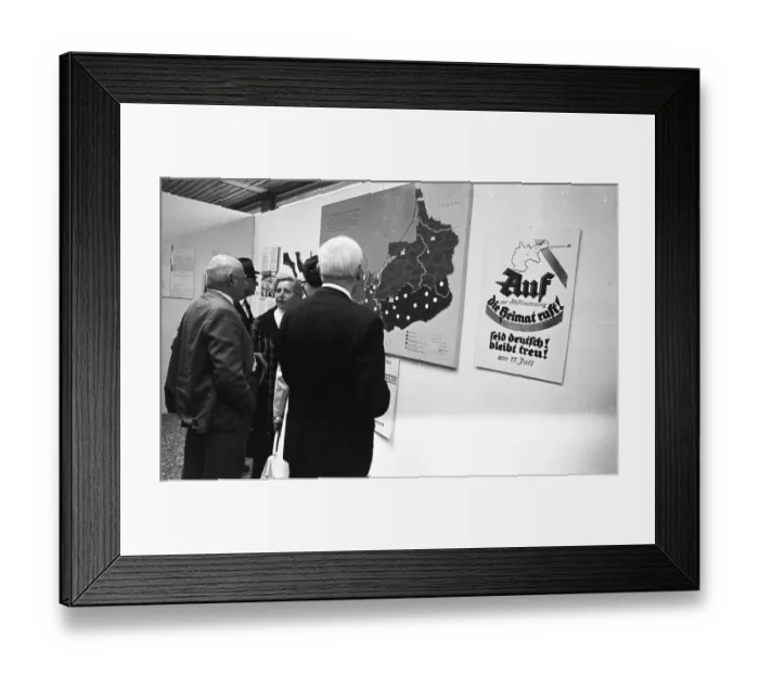 Framed Print : Displaced persons, displaced persons meetings Framed Print : Displaced persons, displaced persons meetings