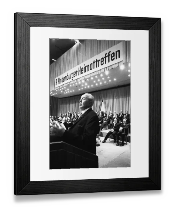 Framed Print : Expellees, Expellee Meetings, People