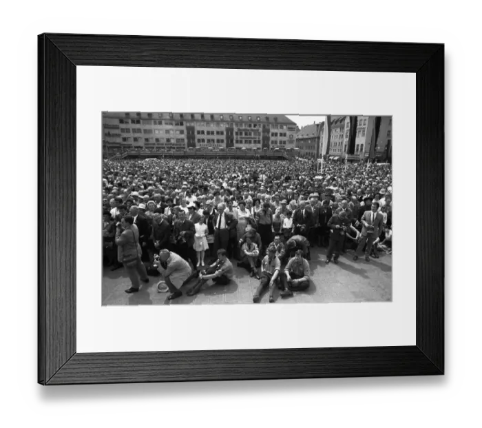 Framed Print : Every year the Sudeten German Landsmannschaft Framed Print : Every year the Sudeten German Landsmannschaft