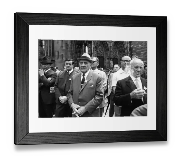 Framed Print : Every year the Sudeten German Landsmannschaft