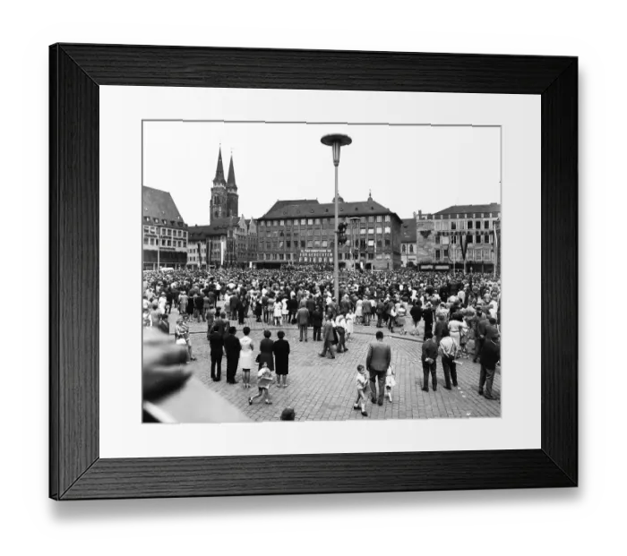 Framed Print : Every year the Sudeten German Landsmannschaft