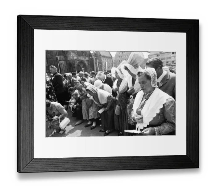 Framed Print : Every year the Sudeten German Landsmannschaft Framed Print : Every year the Sudeten German Landsmannschaft