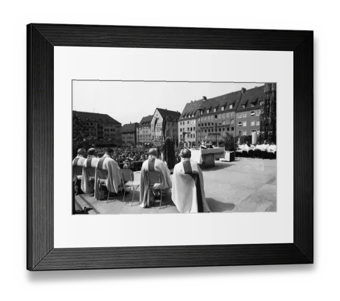 Framed Print : Every year the Sudeten German Landsmannschaft