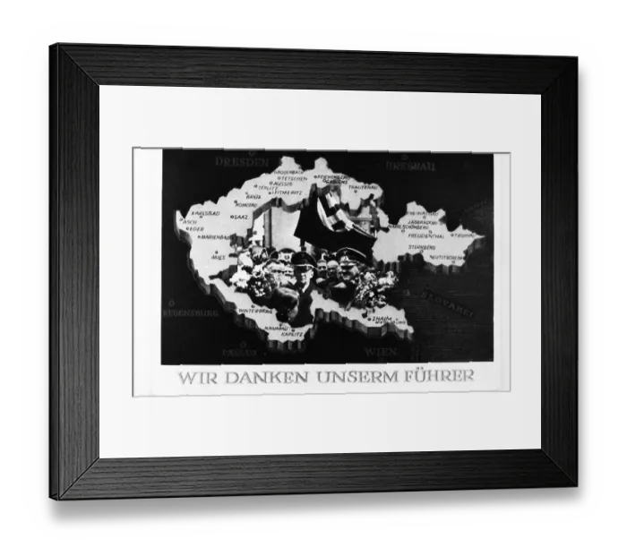 Framed Print : Every year the Sudeten German Landsmannschaft