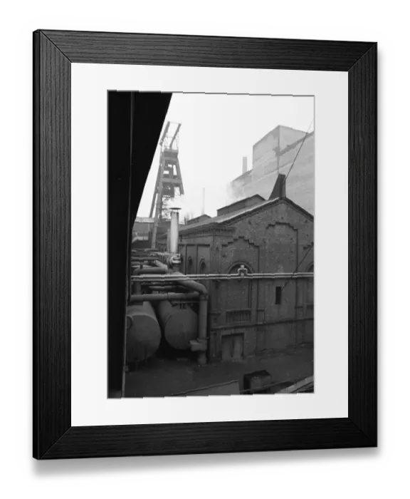Framed Print : Nine miners of the Emil Emscher colliery were buried on 2