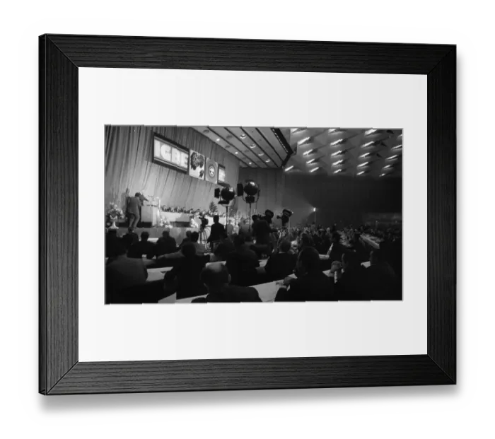 Framed Print : The 1970 Trade Union Congress of the Mining