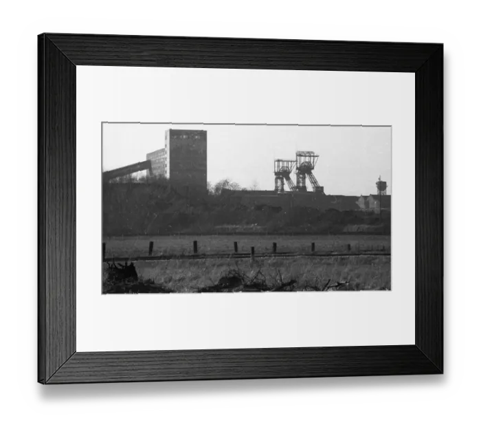 Framed Print : The Graf Moltke 3 / 4 colliery in Gladbbeck in the Ruhr area