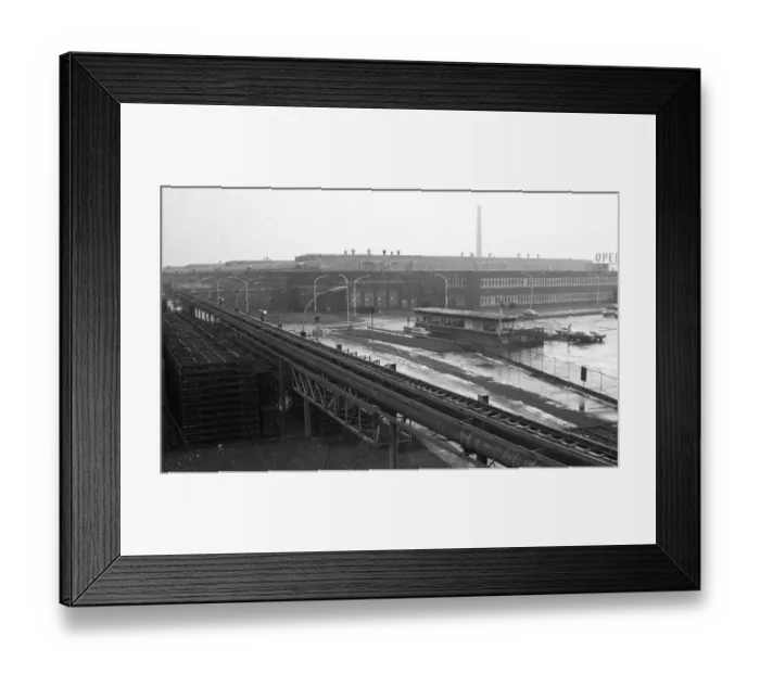Framed Print : The Opel plant in Bochum, here on 2 February 1972 Framed Print : The Opel plant in Bochum, here on 2 February 1972