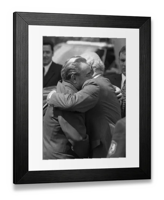 Framed Print : The visit of the Soviet Head of State