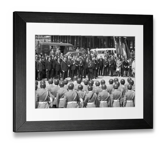 Framed Print : With full military honours Framed Print : With full military honours