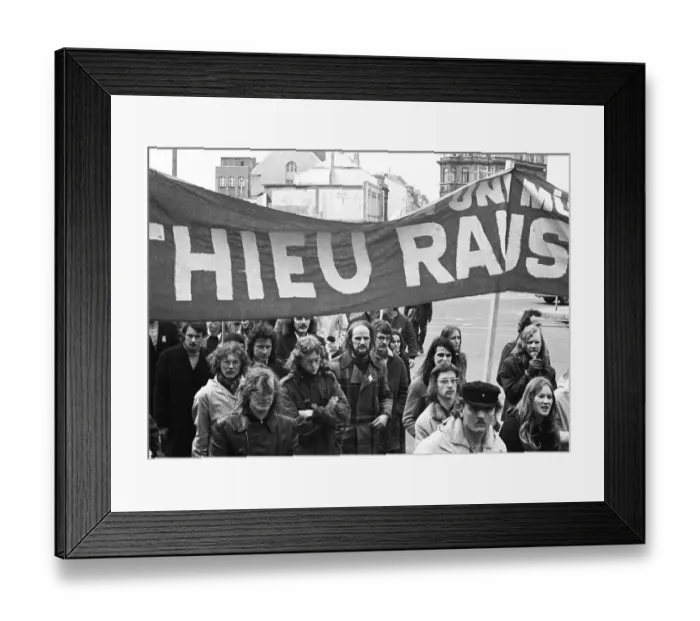 Framed Print : Called by the International Vietnam Solidarity Initiative