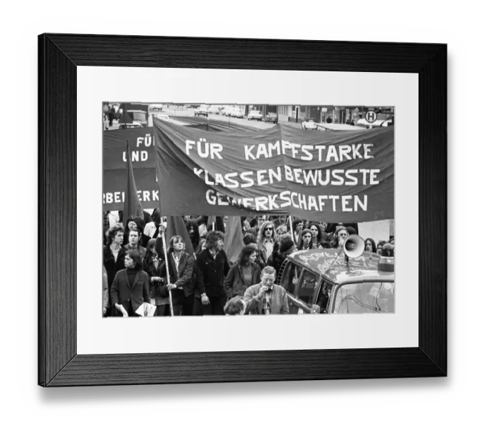 Framed Print : The traditional May Day demonstration of the German Trade Union Confederation (DGB) in Dortmund Framed Print : The traditional May Day demonstration of the German Trade Union Confederation (DGB) in Dortmund