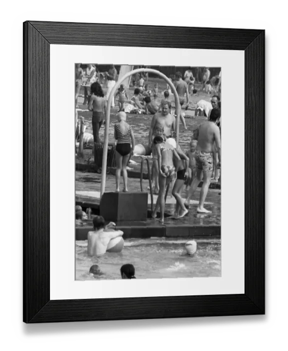 Framed Print : The summer of 1973, here on 18