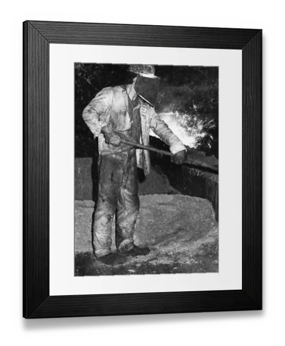 Framed Print : The Oxygen steelworks Phoenix of Hoesch AG on 25