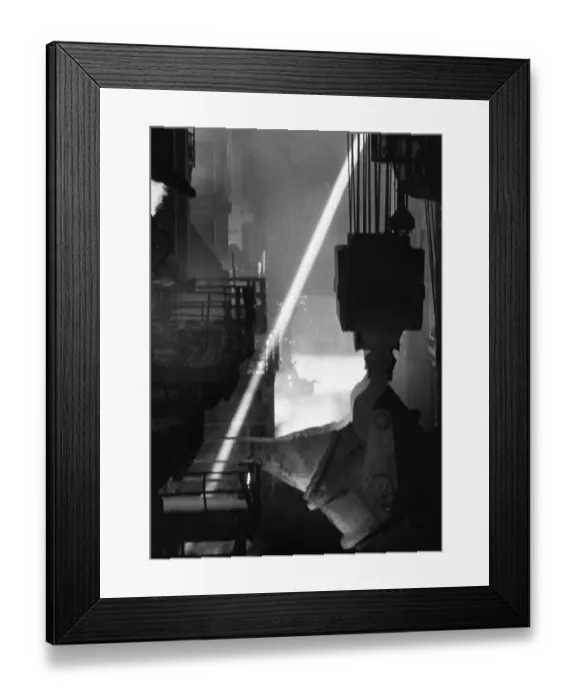 Framed Print : The Oxygen steelworks Phoenix of Hoesch AG on 25 Framed Print : The Oxygen steelworks Phoenix of Hoesch AG on 25