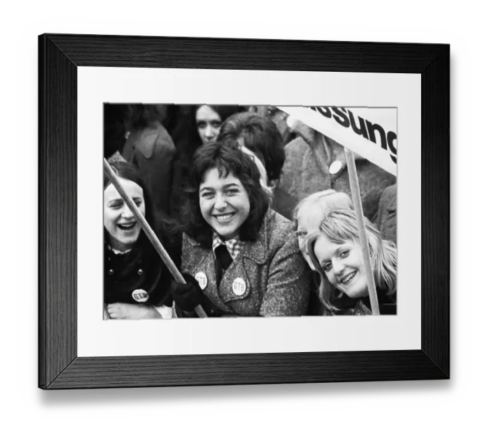 Framed Print : The Textile and Garment Workers Union (GTB) demonstrated in Bonn with about 10 Framed Print : The Textile and Garment Workers Union (GTB) demonstrated in Bonn with about 10