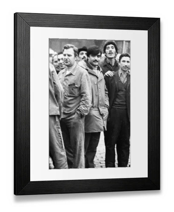 Framed Print : This strike, described by the employers as wildcat and by the trade unionists as spontaneous