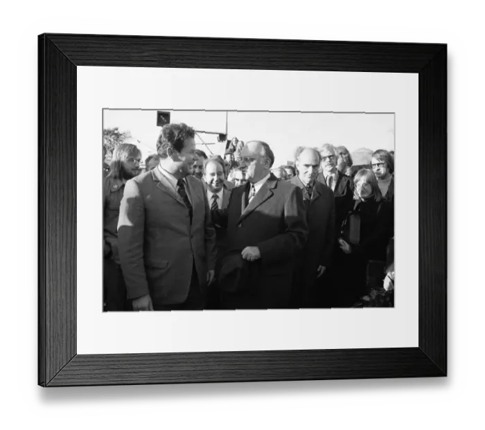 Framed Print : The Party Congress of the German Communist Party (DKP) on 1-4 Framed Print : The Party Congress of the German Communist Party (DKP) on 1-4