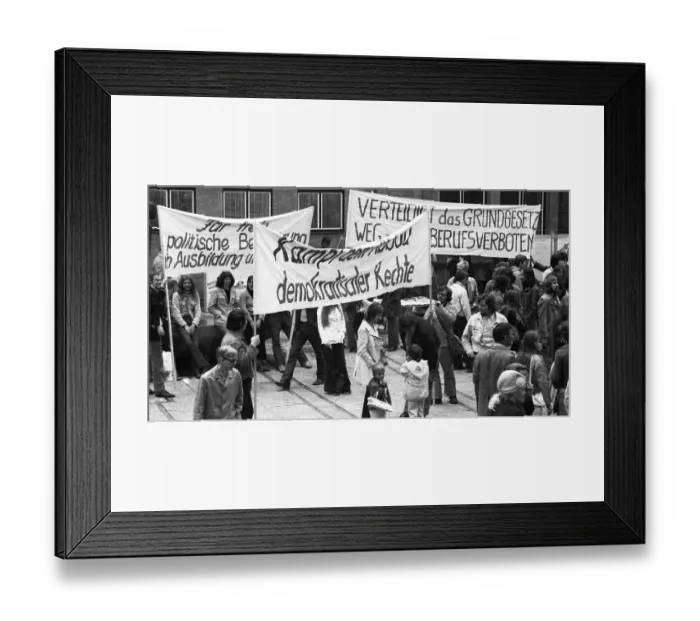 Framed Print : Those affected by the Radical Decree Framed Print : Those affected by the Radical Decree