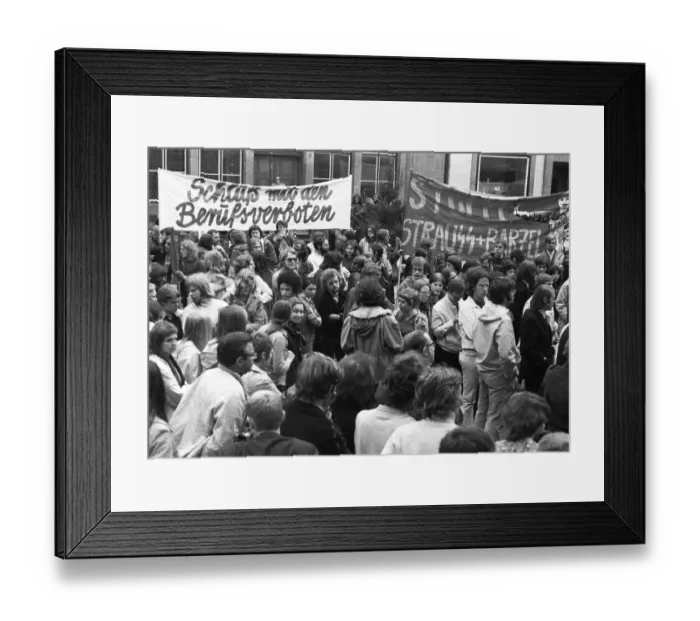Framed Print : Those affected by the Radical Decree