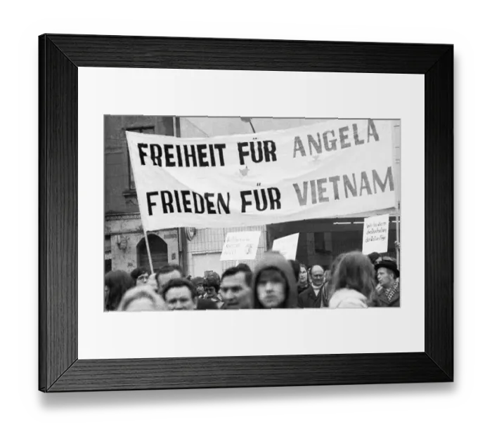 Framed Print : The peace movement's 1972 spring campaign addressed the public primarily with the demand for ratification of