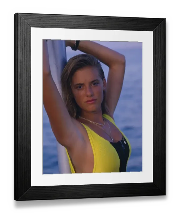 Framed Print : Young Woman Portrait