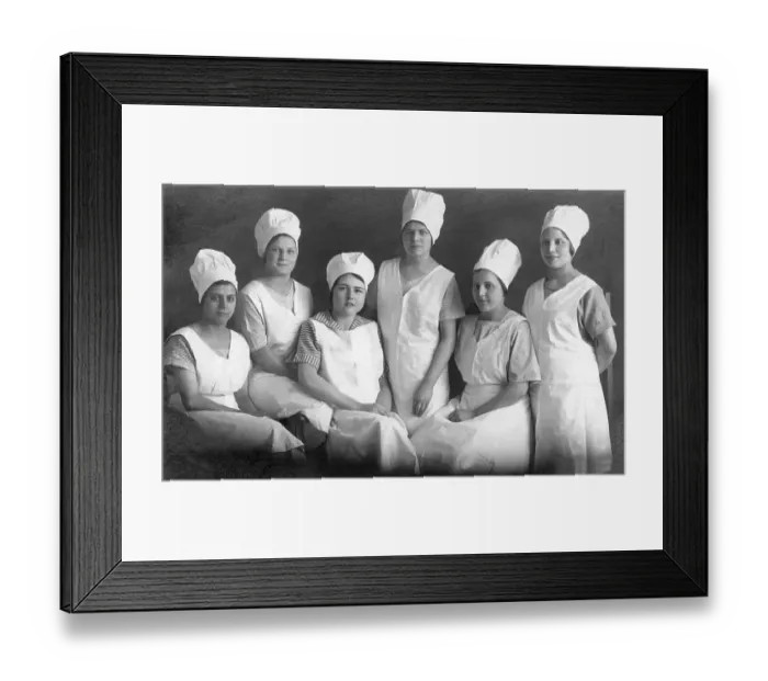 Framed Print : Six cooks, 1930s, Germany, Europe