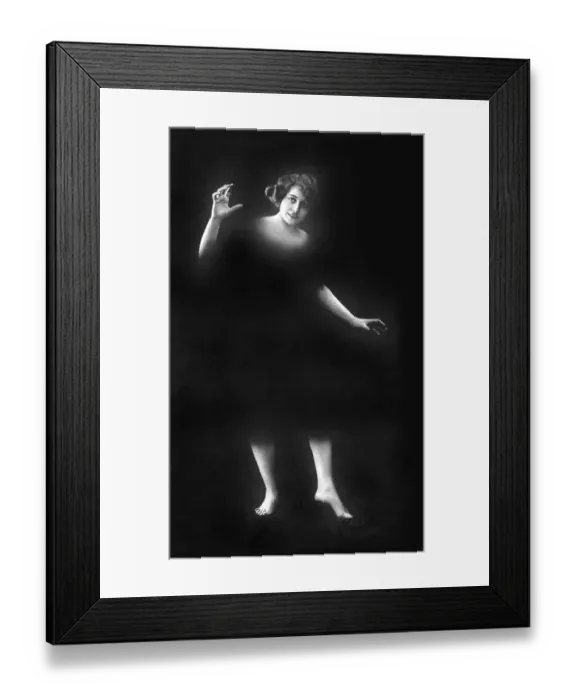 Framed Print : Woman with head, hands and legs