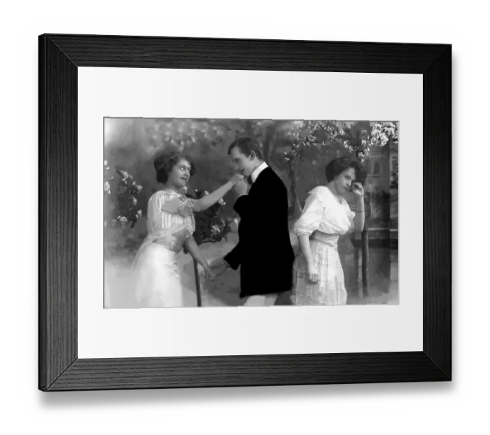 Framed Print : Couples, jealousy and disappointment