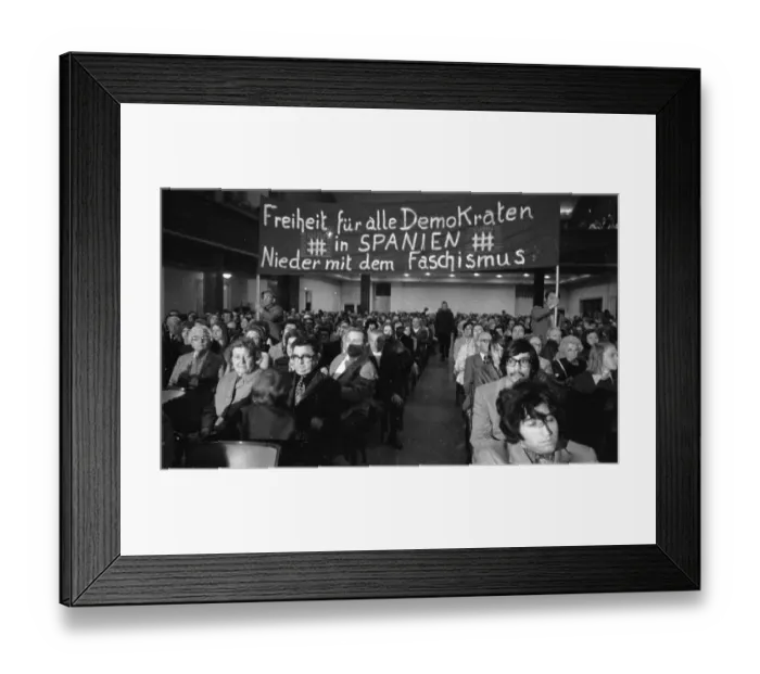 Framed Print : Rally Freedom for Spain on 24. 06 Framed Print : Rally Freedom for Spain on 24. 06